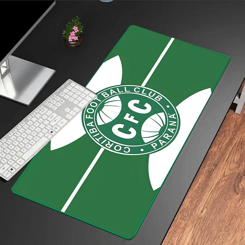 Coritiba Football Club Return Mouse Pad, Rubber Base, Mouse Pad for Gamers and Office Use, Gaming Desk , Easy To Clean Mat Christmas fan gifts