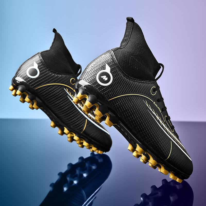Новые футбольные бутсы на резиновой подошве, сломанные шипы, длинные шипы, студенческие тренировочные игровые бутсы, модные шипы, спортивная обувь