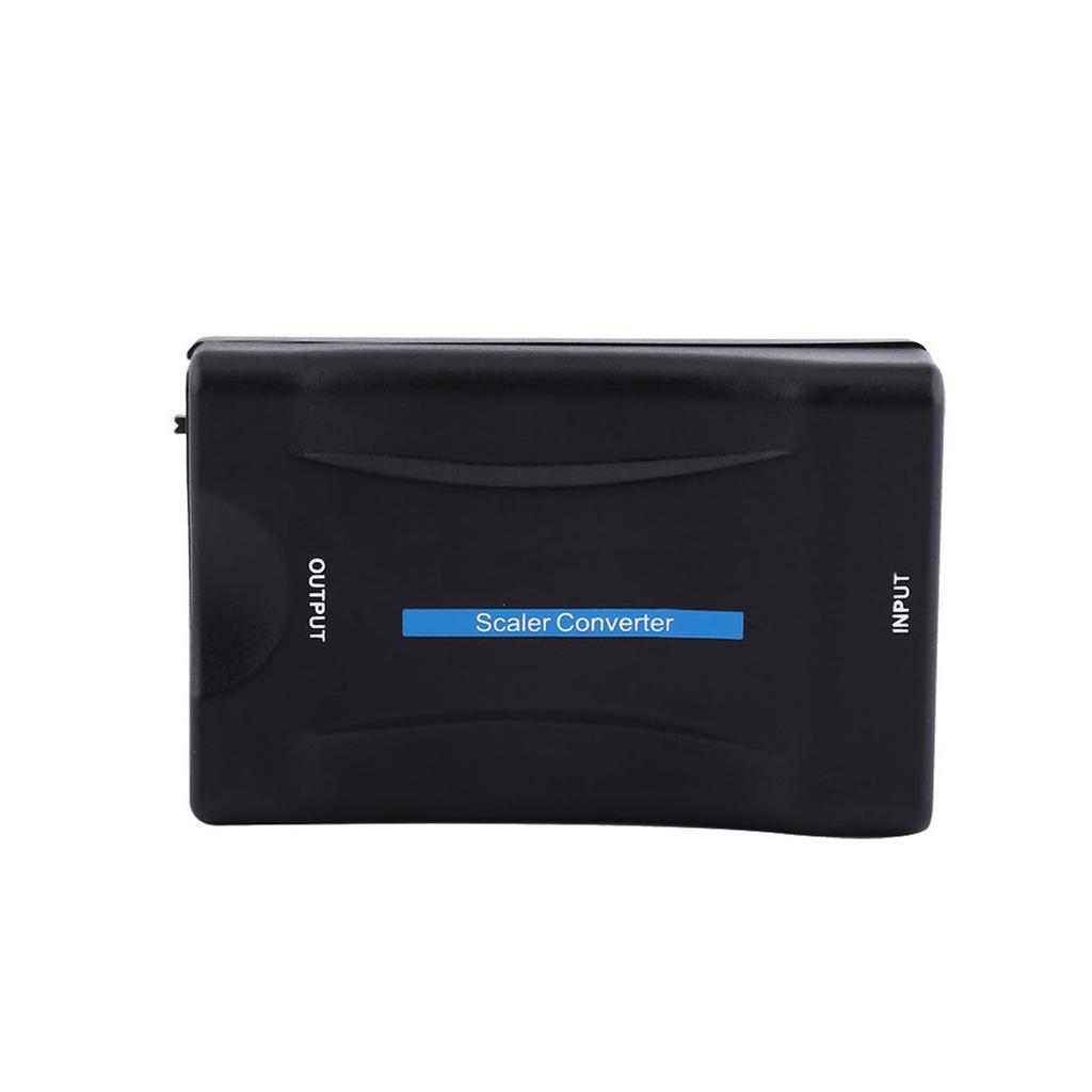 SCART в HDMI Аудио Видео Конвертер Скалер Адаптер 720P 1080P С USB Кабелем