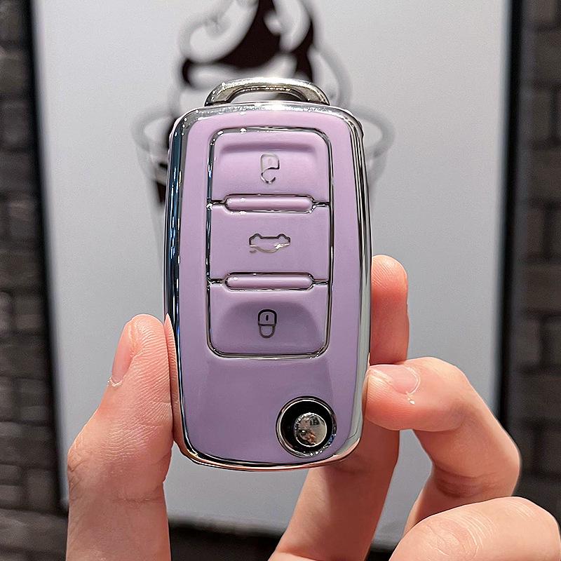 Чехол для ключа для Volkswagen Bora, Sagitar, Polo, Tiguan, Tanyue, Lingdu, Lavida, Tange, Jialv