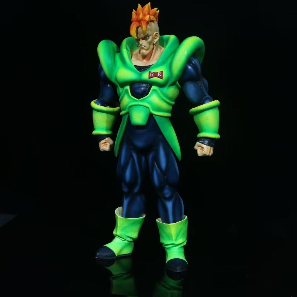 29 см/11,42 дюйма Аниме Dragon Ball Z АНДРОИД 16 Фигурка Экшн-фигурки ПВХ Статуя Коллекционная фигурка Игрушки Подарки