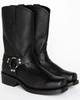 Men's Retro Western Cowboy Boots Handcrafted Lightweight Comfort Knight Boots Autumn Winter New Men's Shoes