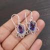 Iolite Gemstone Jewelry, 925 Solid Sterling Silver Earrings, Handmade Silver Gorgeous Earrings For Wedding Gift
