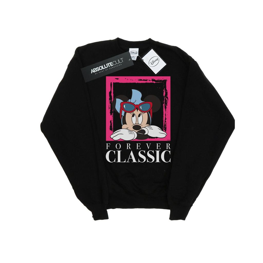 Disney Womens/Ladies Minnie Mouse Forever Classic Sweatshirt
