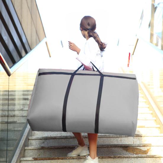 Сумка для хранения Усиленные ручки Сверхпрочная Водонепроницаемая ткань Оксфорд Большая вместимость Износостойкая сумка для хранения Дорожная сумка-тоут для хранения