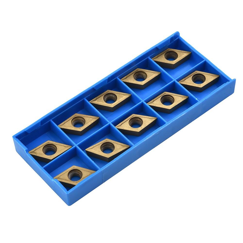 10 шт. DCMT11T304-HM YBC251 твердосплавные пластины для токарного держателя инструмента
