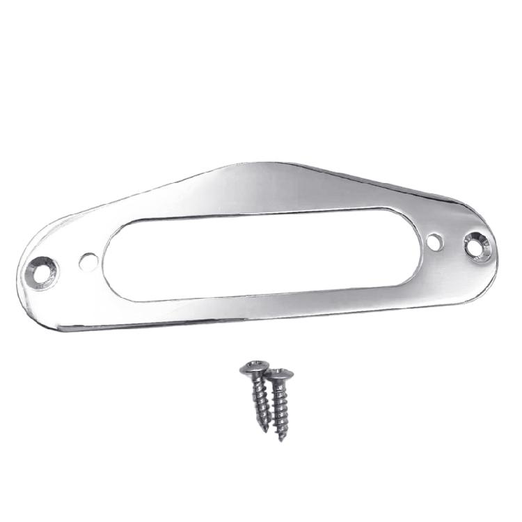 Металлическое кольцо для звукоснимателя Humbucker с одной катушкой, защитная декоративная металлическая рама для грифа электрогитары, предотвращает повреждения