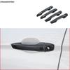 Car Side Door Handle Decoration Protection Cover Trim For Mitsubishi Outlander  - 2025 ABS Chrome / Carbon Fiber Accessories