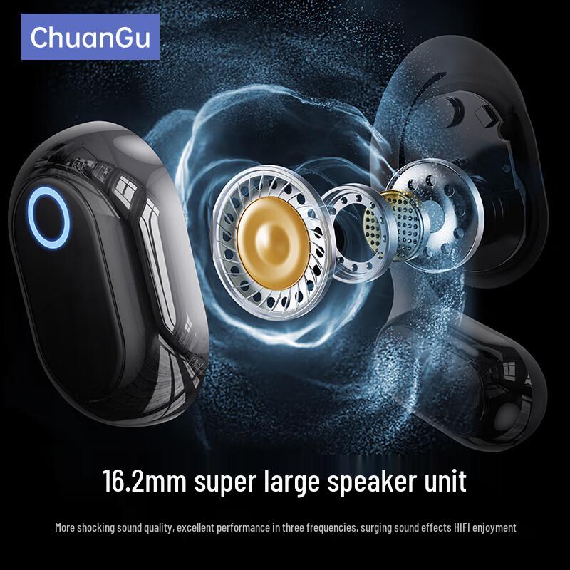 Спортивная Bluetooth-гарнитура ChuanGu с открытыми ушами и костной проводимостью