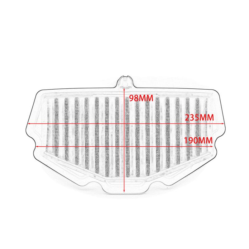 Motorcycle Parts Air Filter Cleaner For Kawasaki Ninja 650R KLE650 ER650 Z650 EX650 Ninja 650 EN650 ER650 Z650RS
