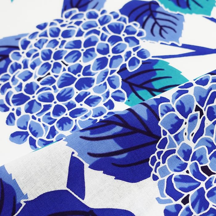 Anbo Dyeing Hand Towel "Dye-Tsuke Iroe Hydrangea White" Authentic Dyed Cotton 100% Tokuoka Made In Japan 35cm X 100cm