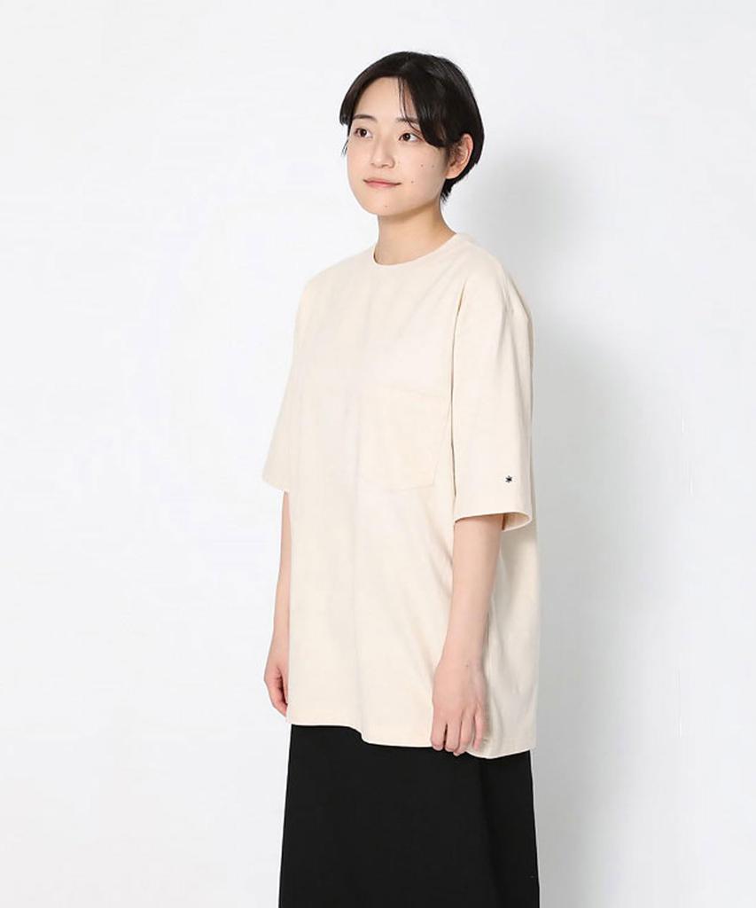 Переработанный хлопок размер M ОВСЯНКА Фестиваль Кемпинг Открытый [Snow Peak] Футболка Футболка TS-25SU402