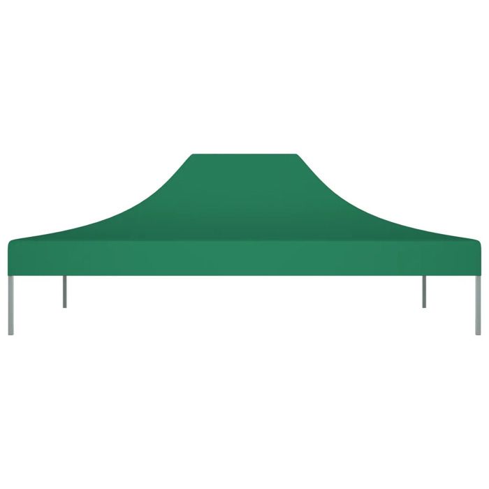 Toit de tente de réception - vidaXL - 410x280 cm - Imperméable - Vert - Usage occasionnel