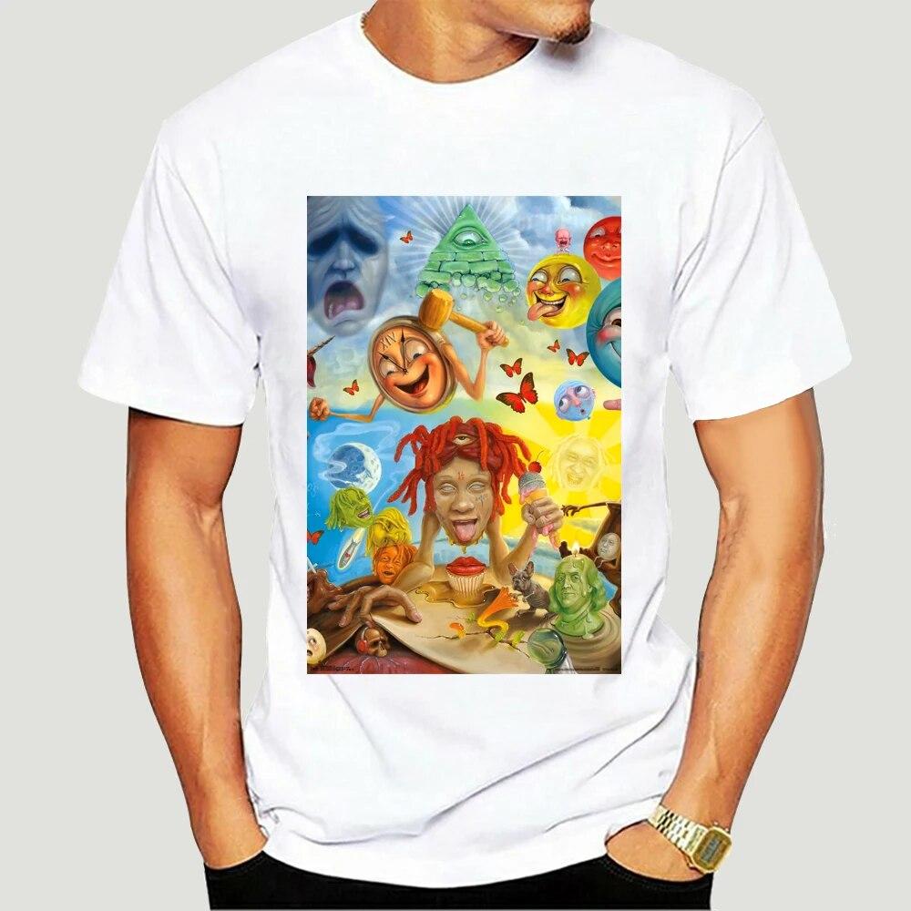 Kawaii Hunter Green Redd Bona Tour Рубашка Live Trippie Concert Американские футболки Футболка унисекс