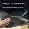 For Tesla ModelY Juniper2025 Car Door Anti-Kick Pad ABS Anti Kick guard plate Side Door Protector Cover Car Interior Accessories
