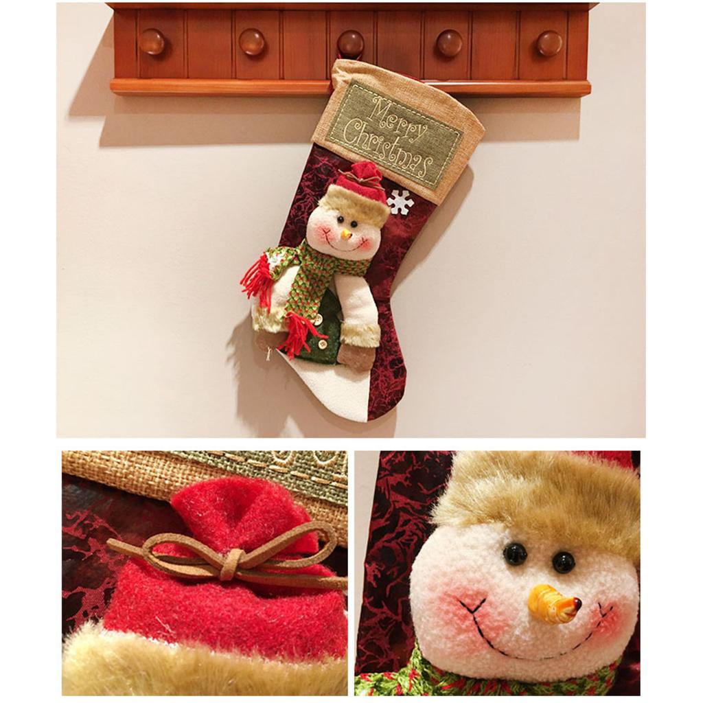 Рождественские чулки Изысканные персонализированные рождественские чулки ручной работы для обмена подарками