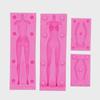 Silicone Mold for Clay Fondant Doll Body