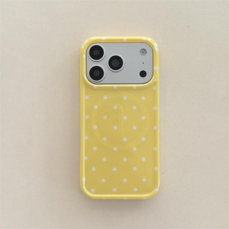 Магнитный чехол-подставка 3D Лимон Персик для iPhone 17/16 Pro Max/15 Pro