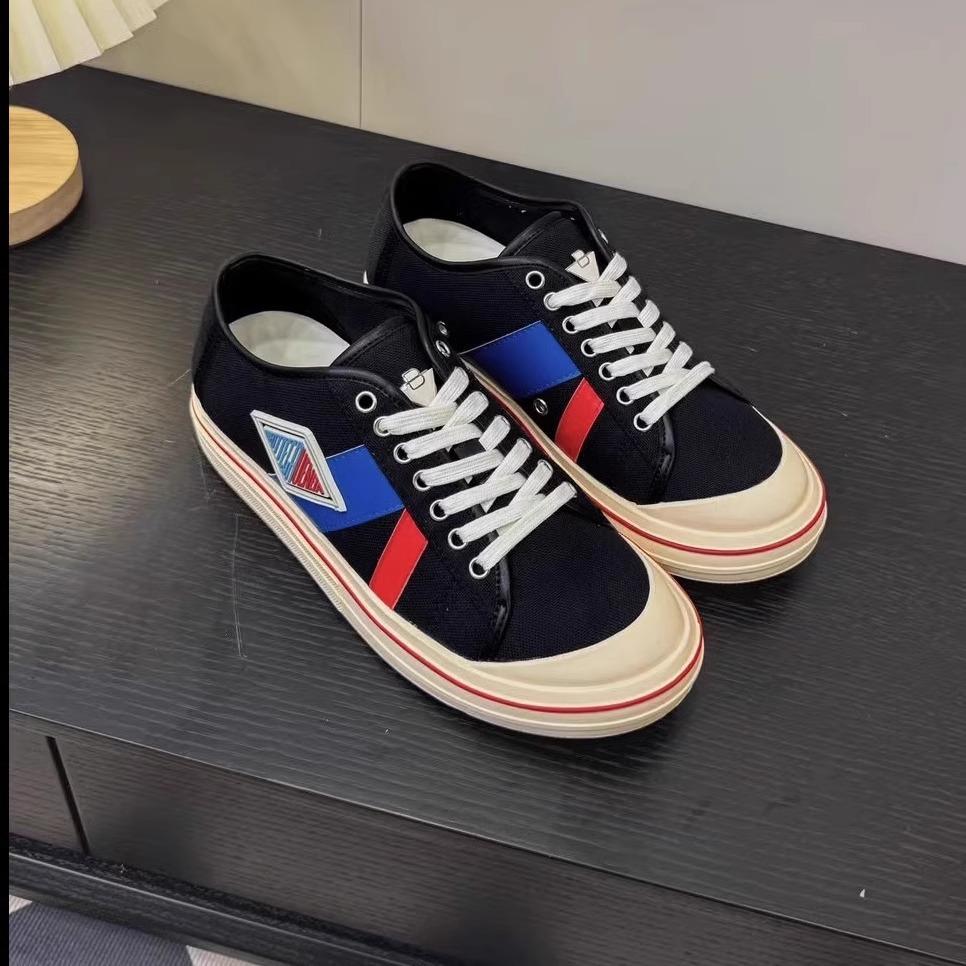 2025 осень новые низкие дышащие мужские и женские пары парусиновые туфли цветовая гамма кеды универсальная платформа повседневная спортивная обувь