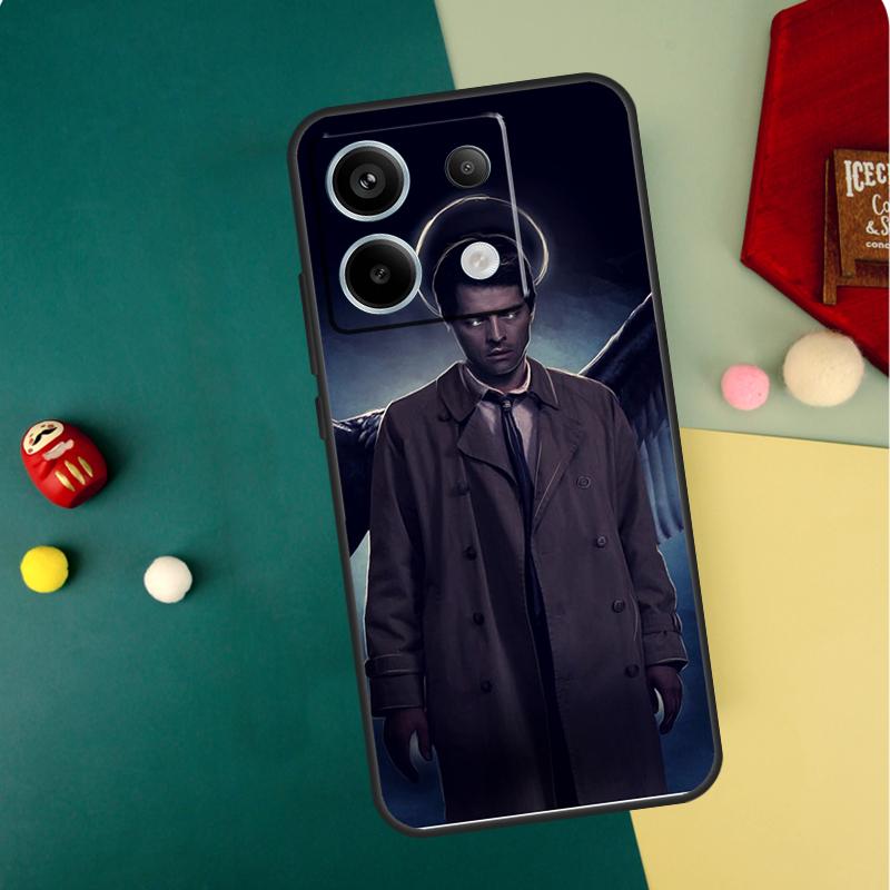 Чехол Angel Castiel Supernatural для Xiaomi Redmi Note 13 Pro 14 12 11 10 11S 12S Redmi 15 14C 13C 10C 12C 15C Funda