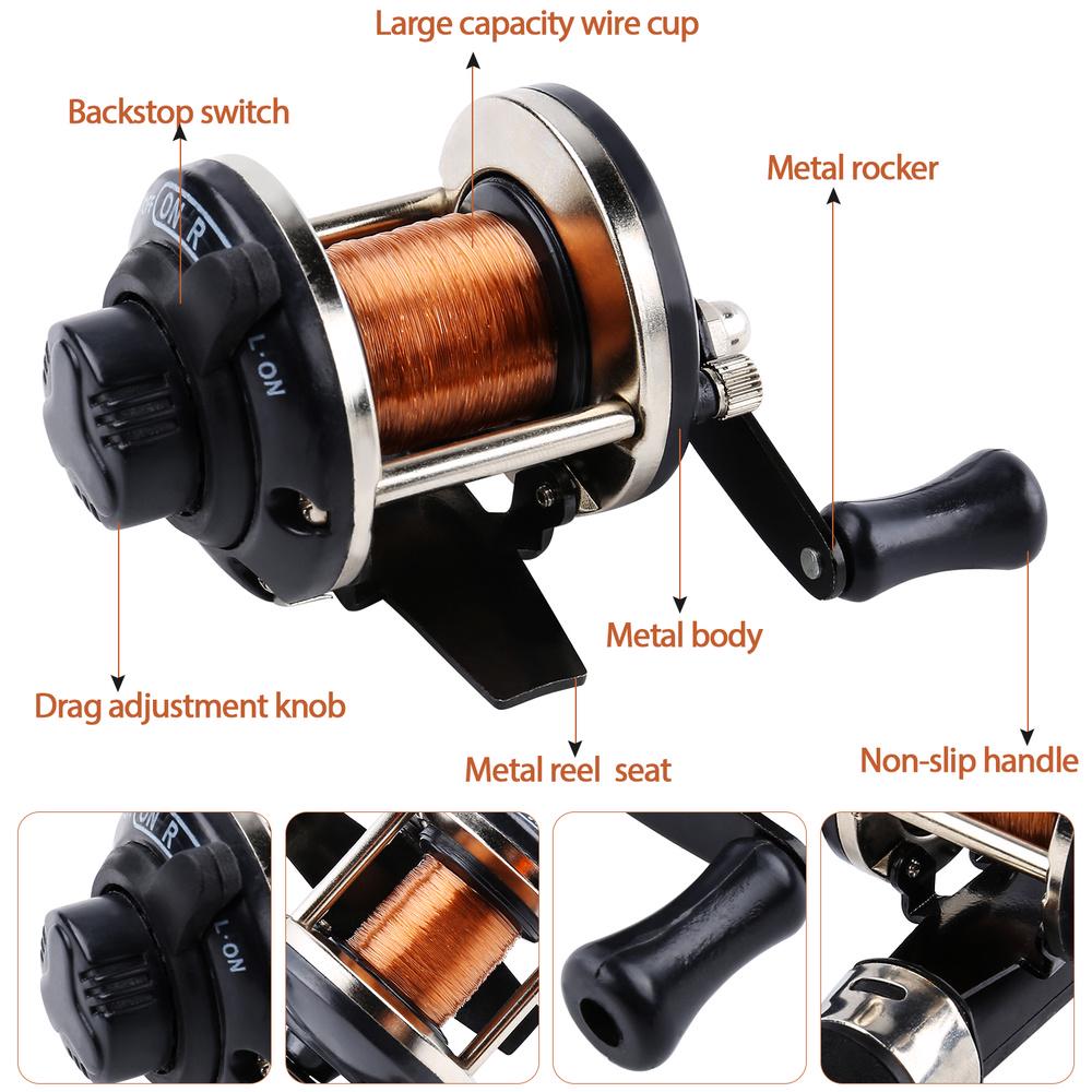 Комбинированные удочки для зимней рыбалки, мини-катушка для зимней рыбалки, насадка для зимней рыбалки, приманка для зимней рыбалки, набор удочек для зимней рыбалки