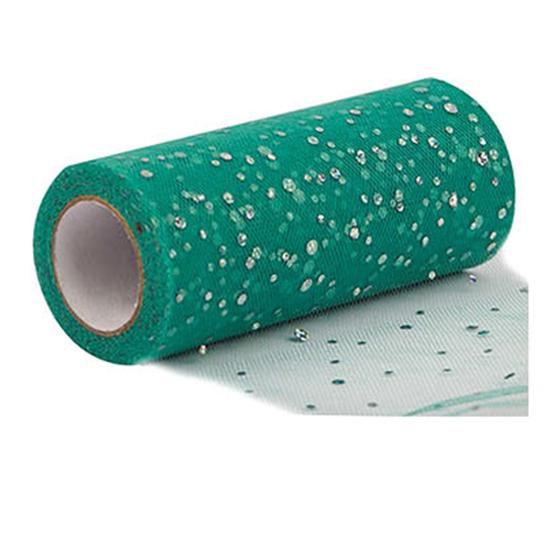 1 рулон блестящей отделочной тюли, рулон без запаха, сетчатая пряжа, украшения для венка, прозрачная лента для помещений