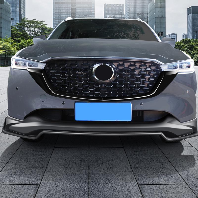 Car Accessories for Mazda CX-5 CX5 2017 2018 ABS Glossy Black Front Grille erts Cover Molding Trim
