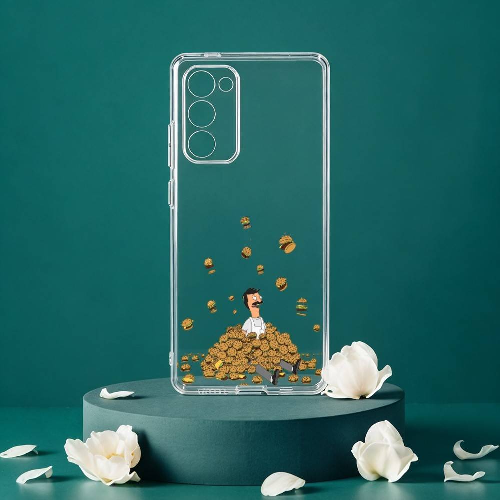 Чехол для телефона B-Bob's B-Burgers-RS для Samsung Galaxy S24 S25 S23 S22 S21 Plus S24 S25 Прозрачный чехол