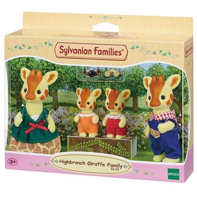Фигурка «Семья жирафов» Sylvanian Family 5639, цельная, популярные корейские игрушки