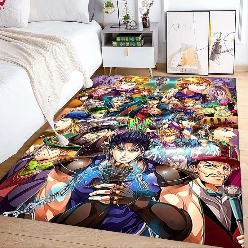 JoJo's Bizarre Adventure: Diamond Unbreakable carpet floor mats Home Decor Christmas gifts Bathroom mat Fashion