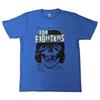 Unisex Shirt Cotton Oversize Large Size Foo Fighters Roxy Flyer T
