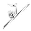 High-Precision Stainless Steel Vernier Protractor 360° Angle Measuring Tool