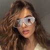 Солнцезащитные очки-пилоты Gradient, женские роскошные солнцезащитные очки с плоским верхом, модные очки, неполяризованные очки