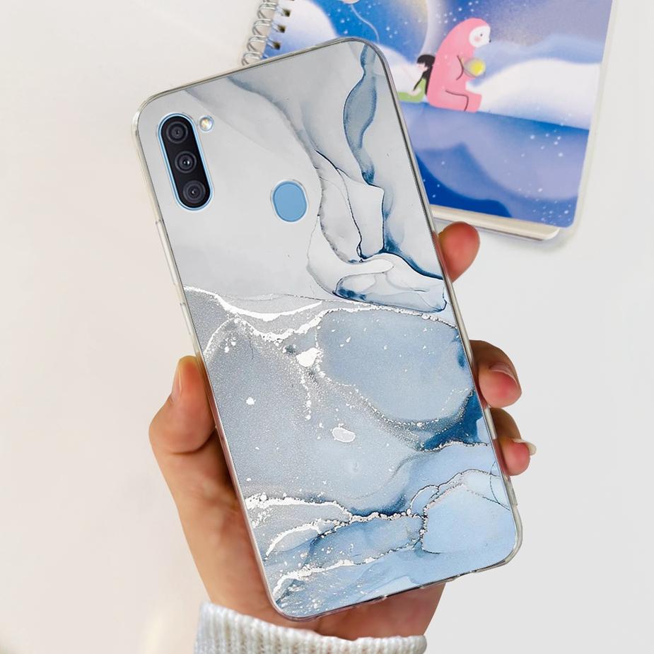 Чехол для Samsung Galaxy A11 SM-A115F Популярный Расписной Чехол Мягкий Силиконовый Чехол для Телефона Для Samsung A11 M 11 Galaxy M11 M115F Fundas