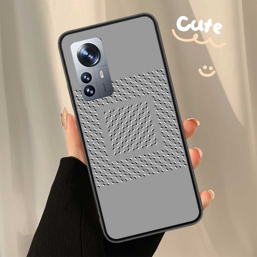 Визуальная иллюзия художественная картина чехол для телефона Xiaomi Poco X6 X5 X4 X3 GT NFC M4 M5 Pro 5G M3 Mi Note 10 Lite F5 F4 F3 F2 F1 Capa Co