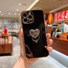Применимо к 17promax Apple боковая любовь + кольцо-держатель любовь чехол для мобильного телефона 16pro полноразмерный противоударный защитный чехол