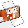 2x Tempered Glass for Nothing Phone (4a) Pro, ERBORD 3D full, full screen glass