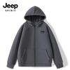 Мужская зимняя флисовая куртка с капюшоном JEEP SPIRIT