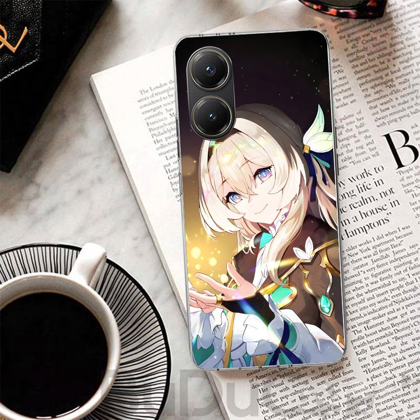 Чехол Honkai Star Rail Firefly для Xiaomi Poco X7 X6 X5 Pro X3 Nfc F7 Ultra Чехол для телефона F6 F5 X4 F4 Gt F3 M6 M5S M4 M3 Печатный Shell