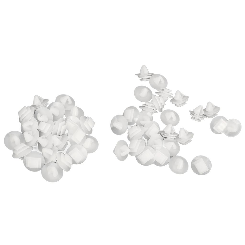 50PCS Car Door Moulding Clip 856540 Abrasion Resistant Replacement for Peugeot 106 206 207 306 307 806 1007