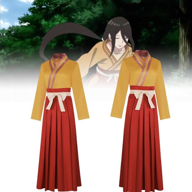 Потрясающий костюм кимоно для косплея Хинаты Ханаби для японских аниме-персонажей 2024 Лето