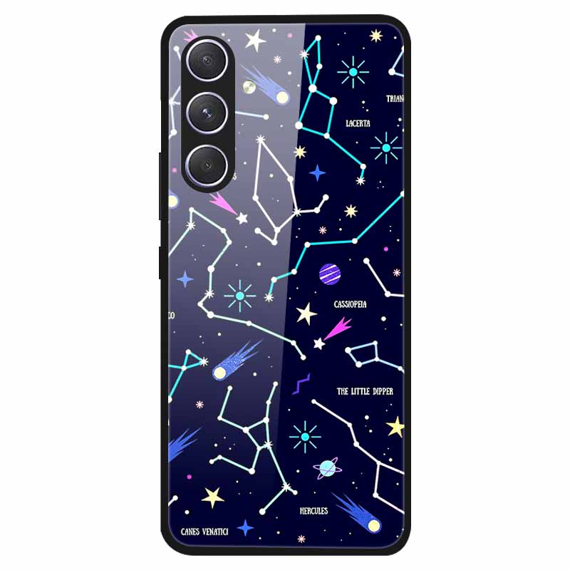 Закаленное Стекло Чехол для Samsung Galaxy A34 / A54 5G Крышка Жесткие Ударопрочные Чехлы для Samsung A54 Funda Coque для GalaxyA54 чехол