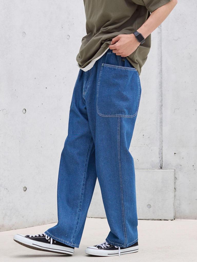 Cohen C.DENIMS Джинсы с боковыми карманами 75406030380 1970 ТЕМНО-СЕРЫЙ(19) L