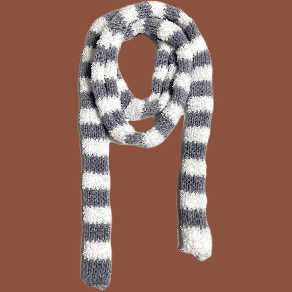 Strip Scarf for Women Long Skinny Belt Necktie Neck Scarf Y2K Girls Photo Props Long Neckerchief Skinny Scarf Necktie