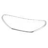 Front Bumper Grille Trim 1608112180 Chrome Reliable Protection Front Bumper Grille Cover Trim for Vehicle