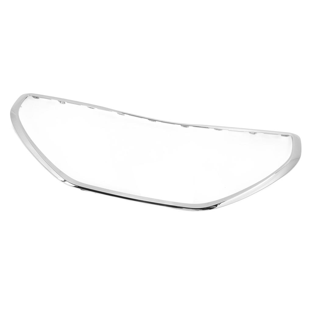 Front Bumper Grille Trim 1608112180 Chrome Reliable Protection Front Bumper Grille Cover Trim for Vehicle
