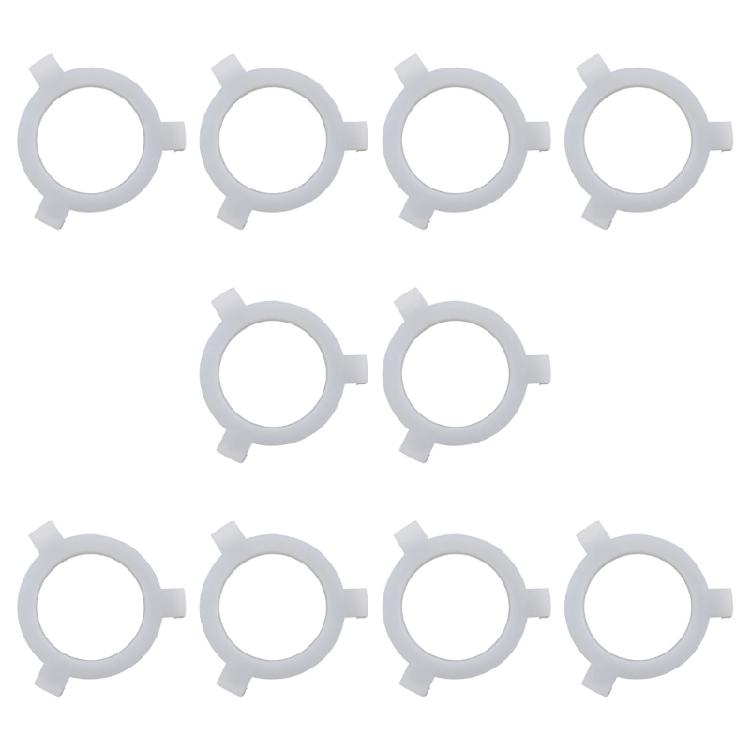 10Pcs/set E27 to E26/E14/11mm Interchangeable Socket Adapter Lamp Shade Reducer Washer For Home Office Lighting