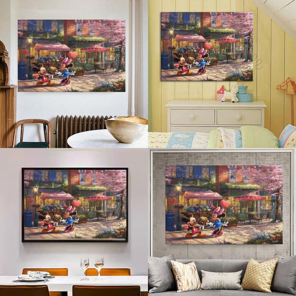 Модный подарок для девочки в тематике Микки Мауса, сказочные обои для декора спальни