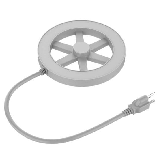 250 Вт термостатический нагреватель для поилки для кур, прочный алюминиевый, безопасный, здоровое, противоожоговое покрытие, зимний размораживатель воды для курицы