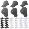 10Pcs Wall Mount Hat Organizer Multi-Purpose Baseball Hat Hangers Modern Caps Hanging Organizer for Home Hat Storage